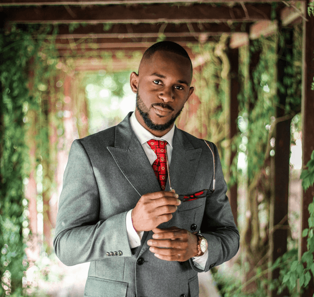 Eritrean black professional in suit